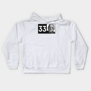 Truman 33 Portrait Kids Hoodie